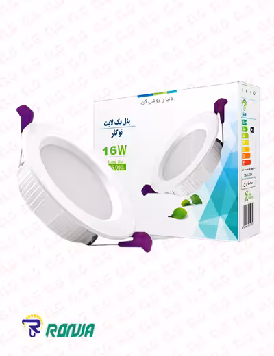 پنل SMD بک لایت توکار گرد 16 وات رونیا مدل RP16