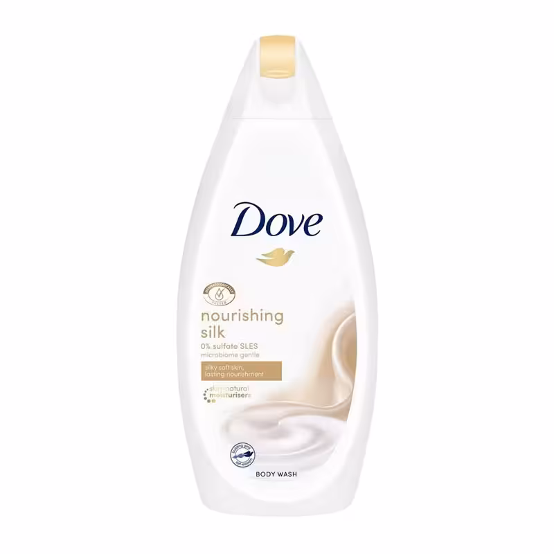 شامپو بدن تغذیه کننده داو Dove مدل Nourishing Silk حجم 500ml