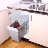 سطل زباله تک مخزنه ریلی متوسط (17 لیتری) – میشا مدل A814