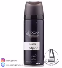 اسپری بدن مردانه سیدونا رایحه بلک افغان Black Afgano حجم 200میل
