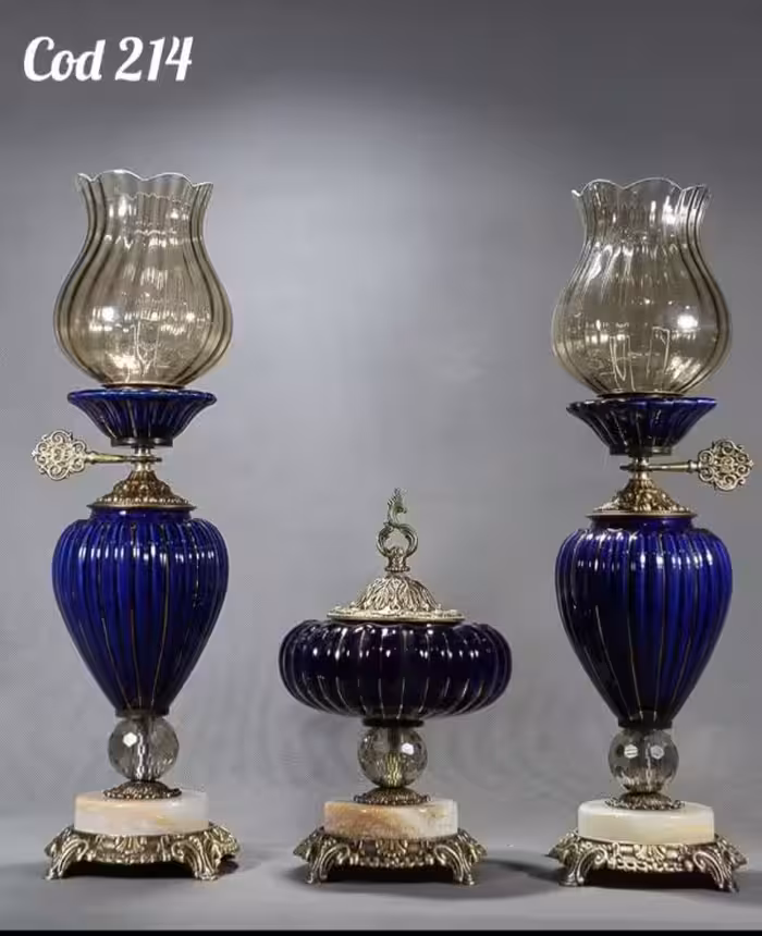 شمعدانی به همراه شکلات خوری کد A0017  214