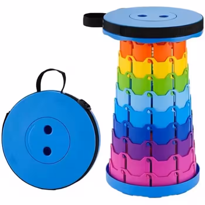 صندلی تاشو رنگین کمانی کد 976A2