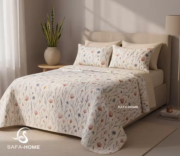 روتختی پنبه دوزی 6 تکه طرح نارین