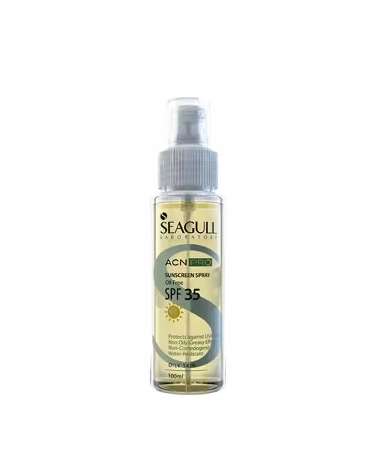 اسپری ضد آفتاب فاقد چربی SPF35 سی گل 100 میلی لیتر