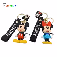 جاکلیدی سیلیکونی میکی و مینی موس کلاسیک بسته دو عددی