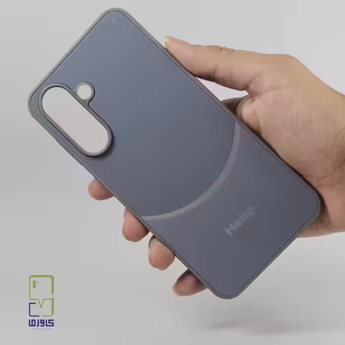 قاب سامسونگ A26 هیبریدی براق | طوسی شیک و مقاوم | samsung a26