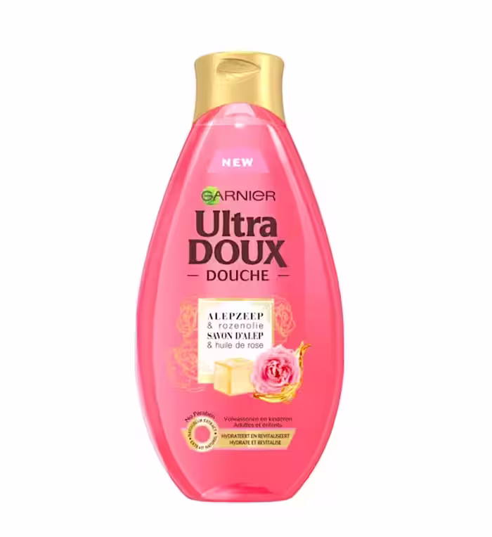 شامپو بدن ULTRA DOUX گارنیر حاوی روغن گل رز 500میل – GARNIER