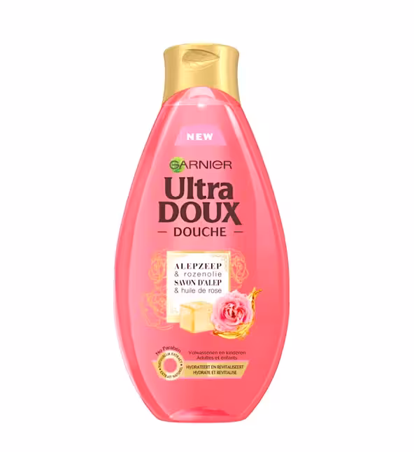 شامپو بدن ULTRA DOUX گارنیر حاوی روغن گل رز 500میل – GARNIER