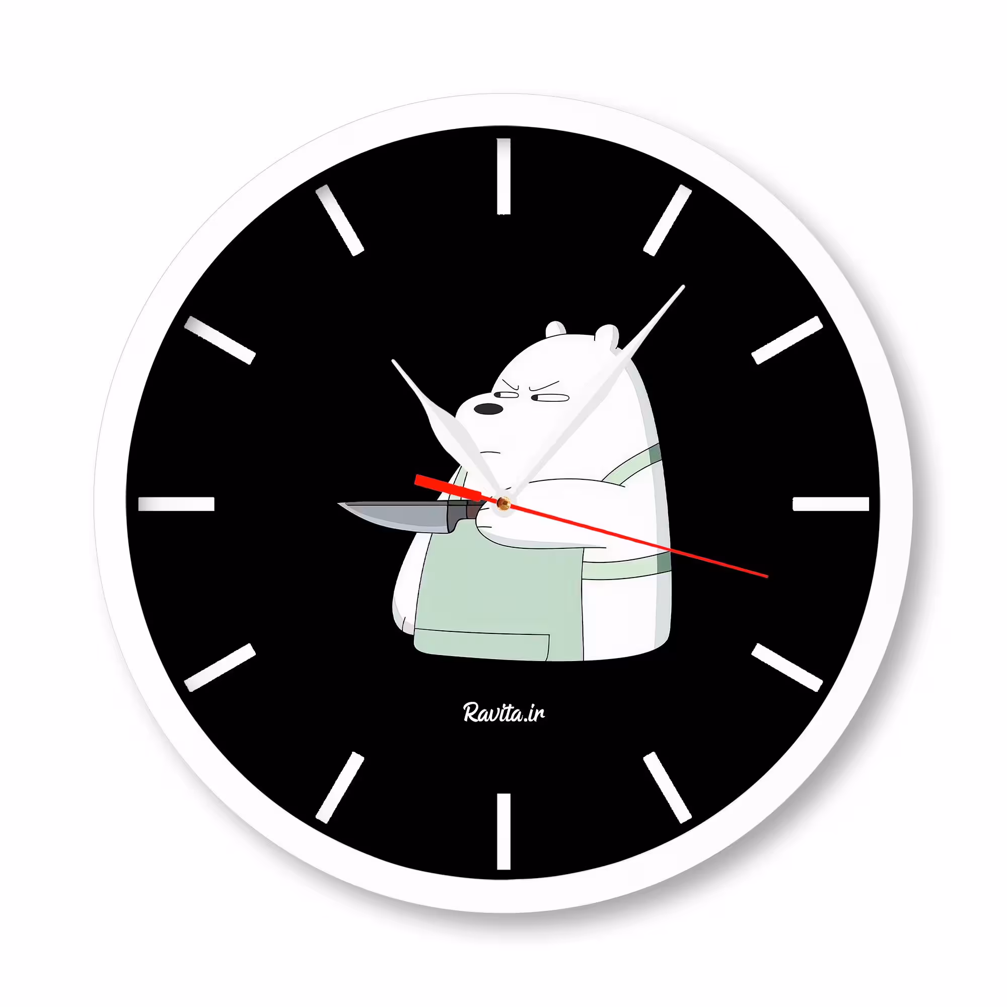 ساعت‌های دیواری راویتا طرح حیوانات فانتزی 3193