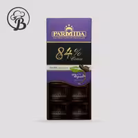 شکلات تخته ای تلخ 84 درصد پارمیدا