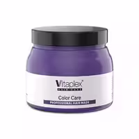 ماسک ترمیم کننده موهای رنگ شده بدون آبکشی ویتاپلکس 500 میلی لیتر | Vitaplex Colored Hair Mask 500 ml