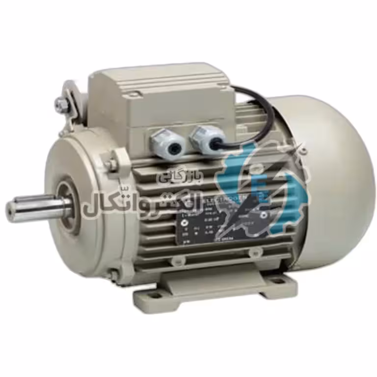 الکتروموتور الکتروژن 3/4 اسب ، 1500 دور، تک فاز ELECTROGEN-3/4HPX4P/80