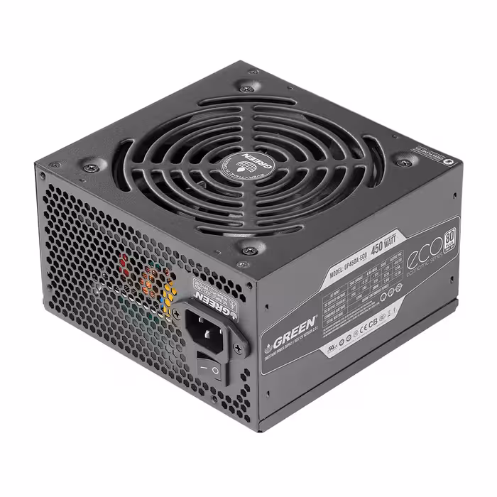 پاور کامپیوتر گرین مدل GP450A ECO Rev3.1