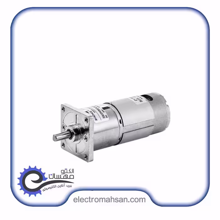 موتور دیسی گیربکس دار کوچک 120 دور 12 ولت مدل ZGA37FH برند ژنگ چین