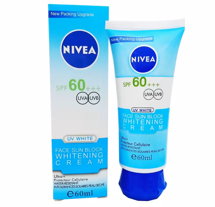 ضد آفتاب بی رنگ نیوا Nivea Sun Protect & Moisture SPF 60