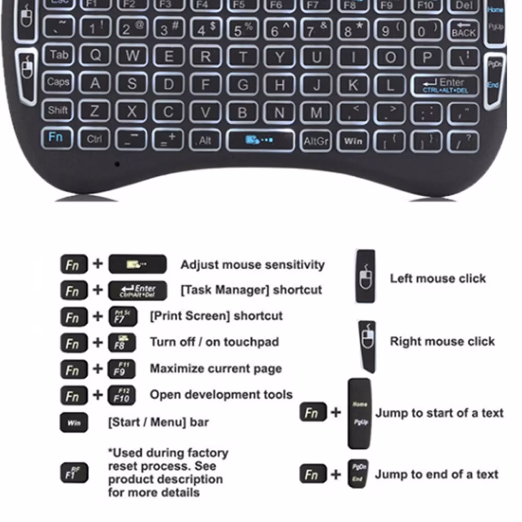 کیبورد اکسون مدل back lit