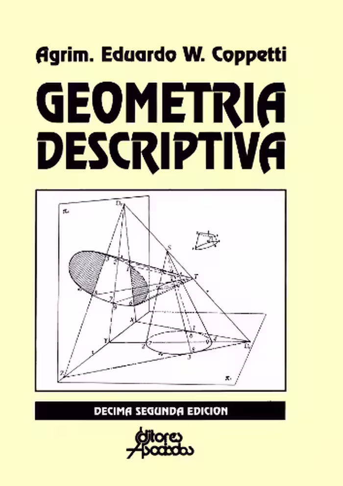خرید و دانلود نسخه کامل کتاب Geometría Descriptiva