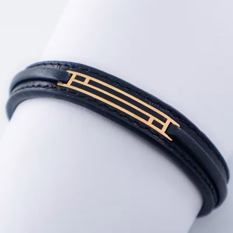 دست بند چرم مینیمال