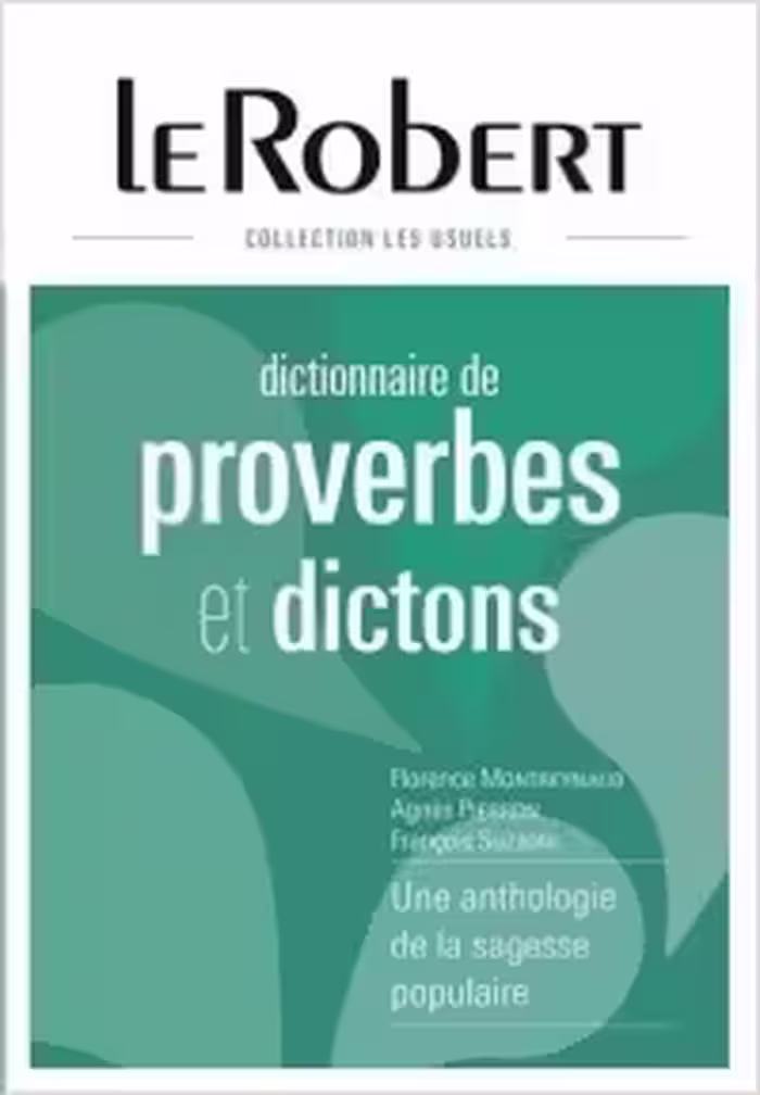 کتاب دیکشنری فرانسوی ل روبرت Le Robert Dictionnaire de proverbes et dictons