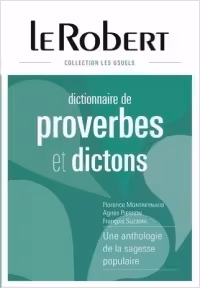 کتاب دیکشنری فرانسوی ل روبرت Le Robert Dictionnaire de proverbes et dictons