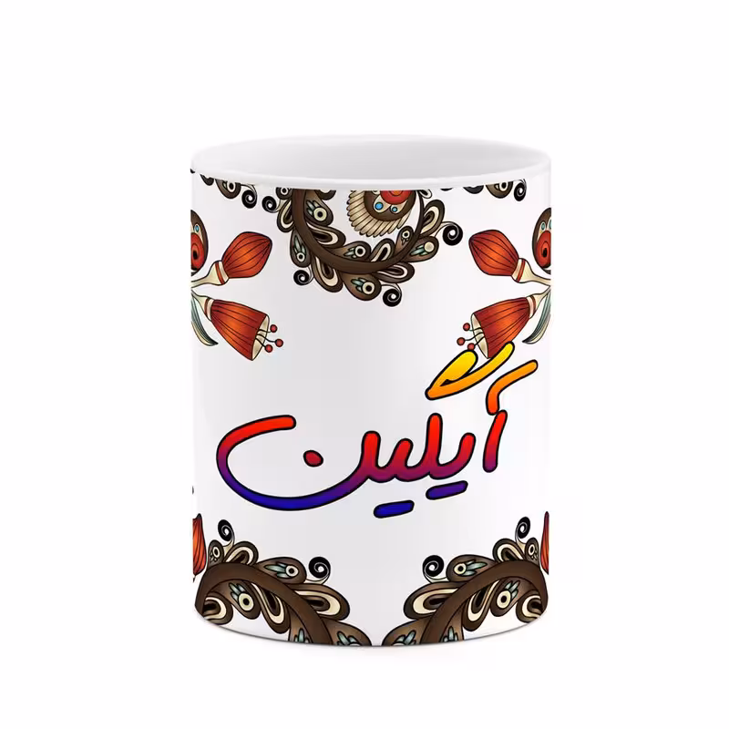 خرید ماگ-لیوان    اسم آیگین  سنتی گل و بته کد mgh44040