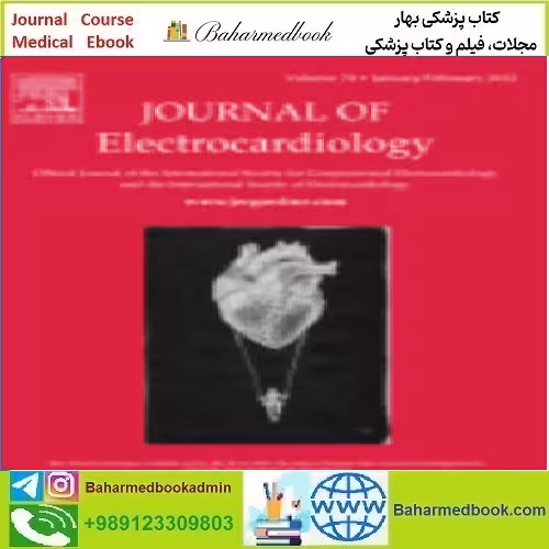 Journal of Electrocardiology Volume 70 to 75 2022 TRUE PDF
