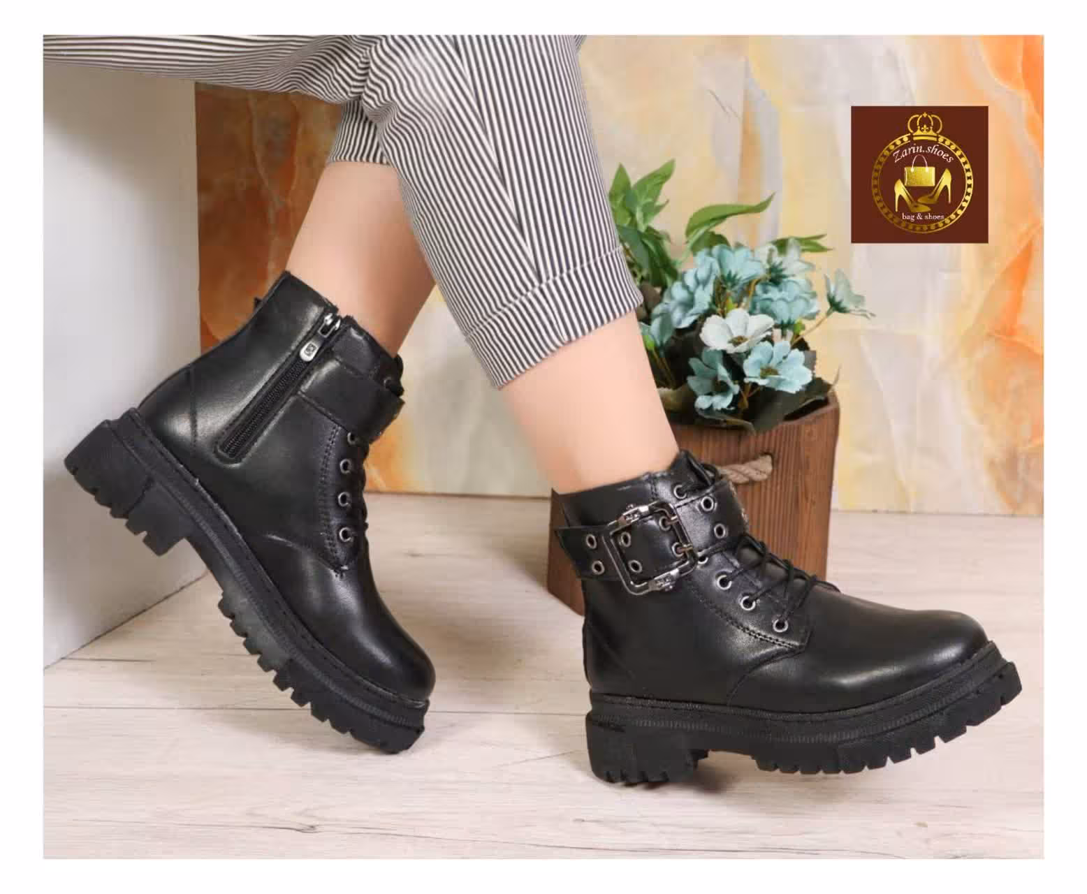 بوت اسپرت بندی زنانه مدل کمر بند