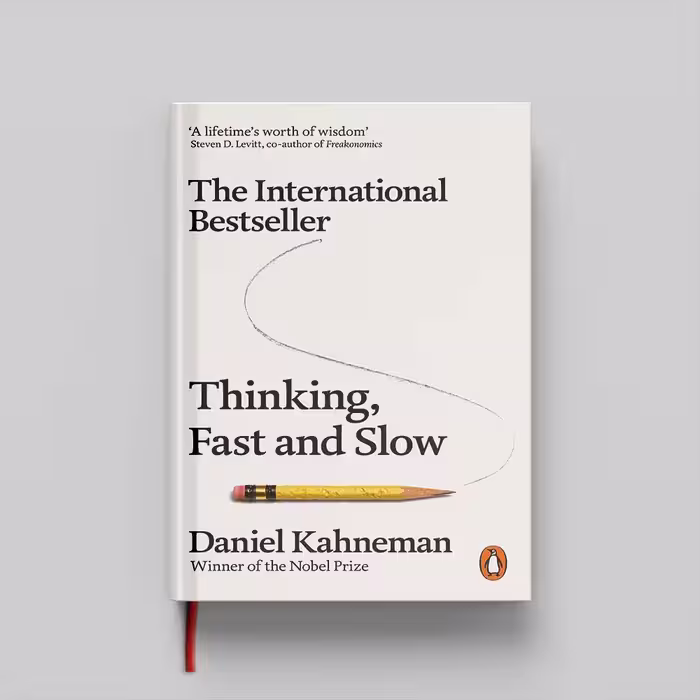 کتاب Thinking Fast and Slow جلد سخت (HARDCOVER)