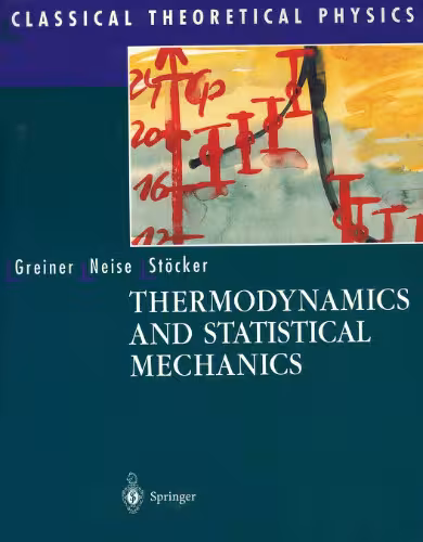 خرید و دانلود نسخه کامل کتاب Thermodynamics and Statistical Mechanics