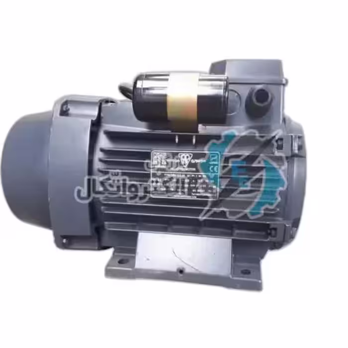 الکتروموتور موتوژن 1 اسب تکفاز دوخازن پوسته آلومینیوم