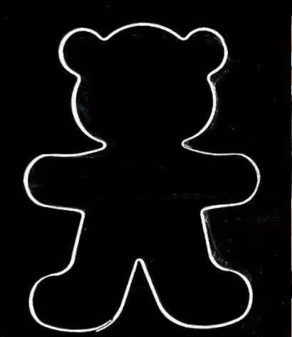 کاتر فلزی خرس ایستاده