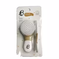 شانه و برس بچه بیبی کرون رنگ سفید