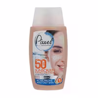 کرم ضد آفتاب بژ روشن پیکسل SPF50 مناسب پوست های چرب _ حجم 50 میلی لیتر