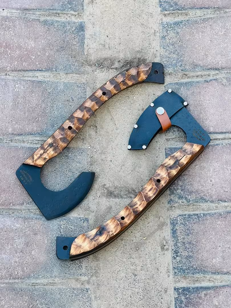 تبر تاکیتیکال یک تیکه تیشه زن و سنگ شکن بسیار کاربردی و مقاوم اهن بر طول کار 40 سانت