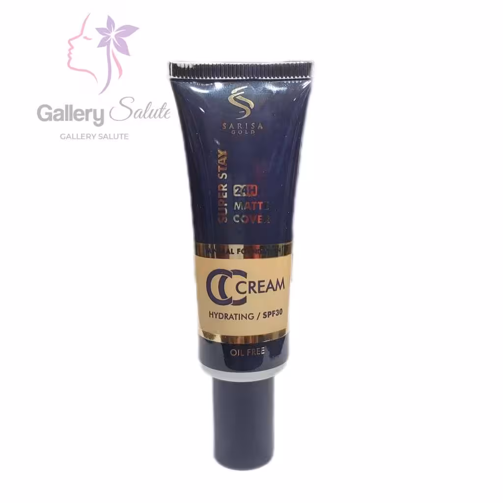 سی سی کرم تیوپی ساریسا گلد حجم 50 میل Sarisa Gold CC Cream Matte Cover
