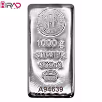 شمش نقره نادیر 1000 گرمی عیار 999.9