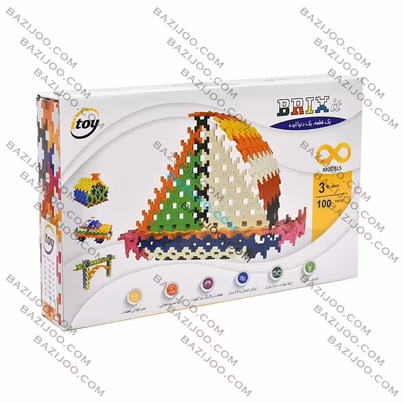 بازی بریکس 100قطعه