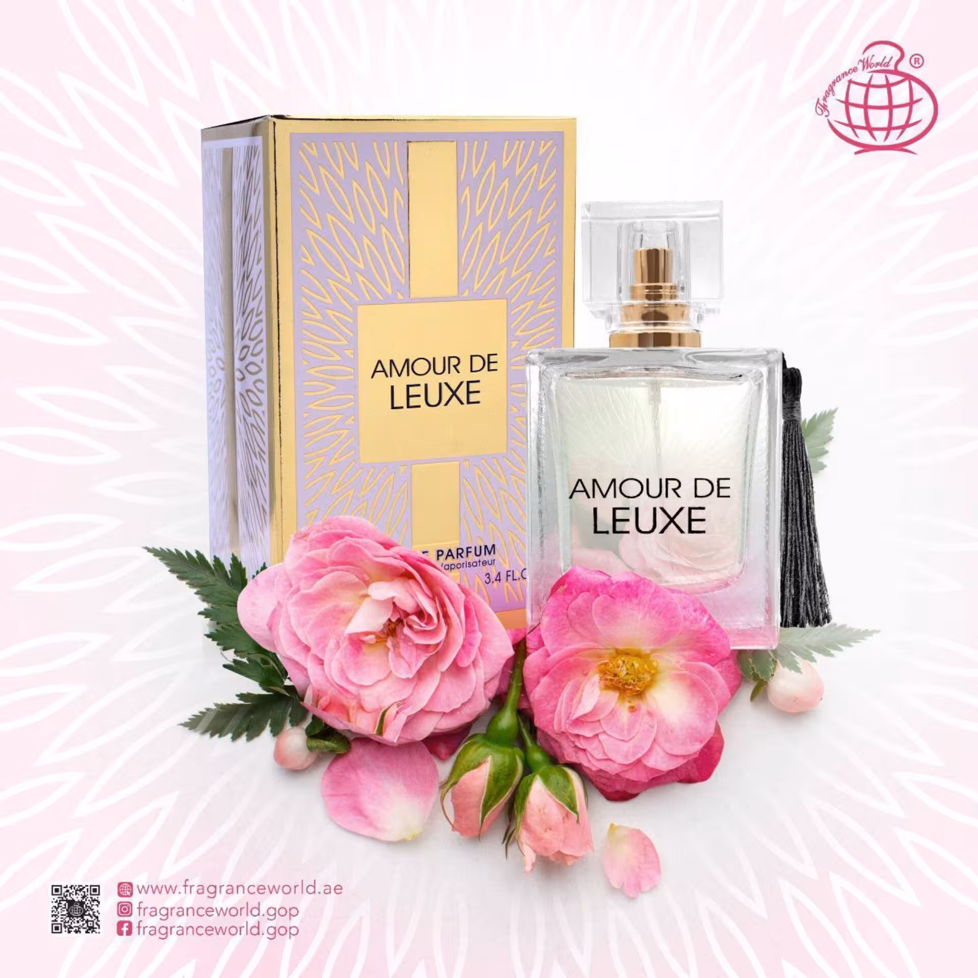 ادکلن زنانه امور دلوکس فراگرانس اصل  amour deluxe fragrance
قیمت و خرید  ادکلن