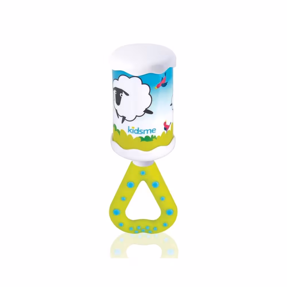 جغجغه دسته دار نوزاد کیدزمی Kidsme طرح گوسفند