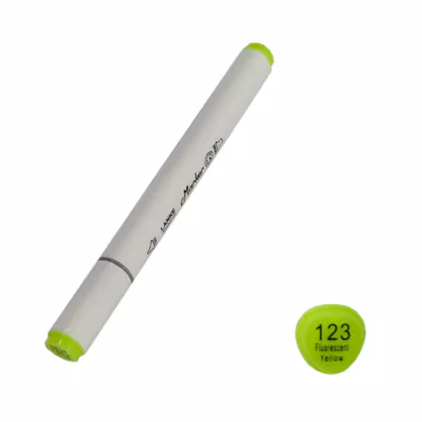 مارکر راندو لانک دوسر کد F123 رنگ fluorescent yellow
