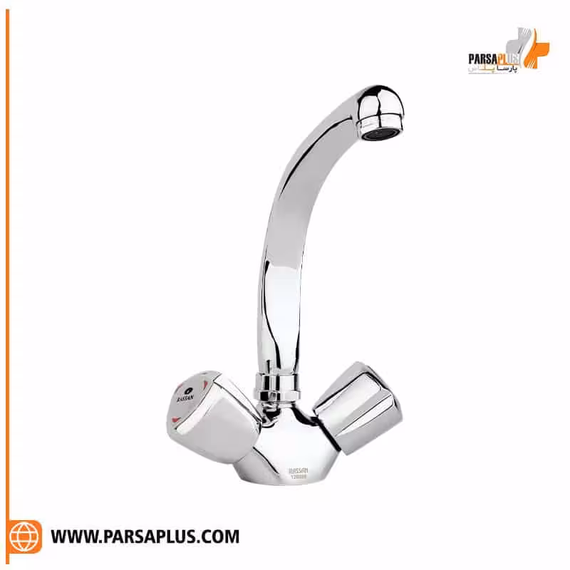 شیر روشویی راسان – مدل نیوکاستا – تک پایه علم پینی