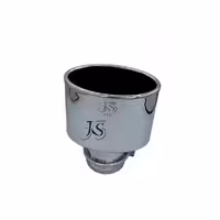 سر اگزوز جی اس سانتافه ای بدون لبه آبکاری کد 310
