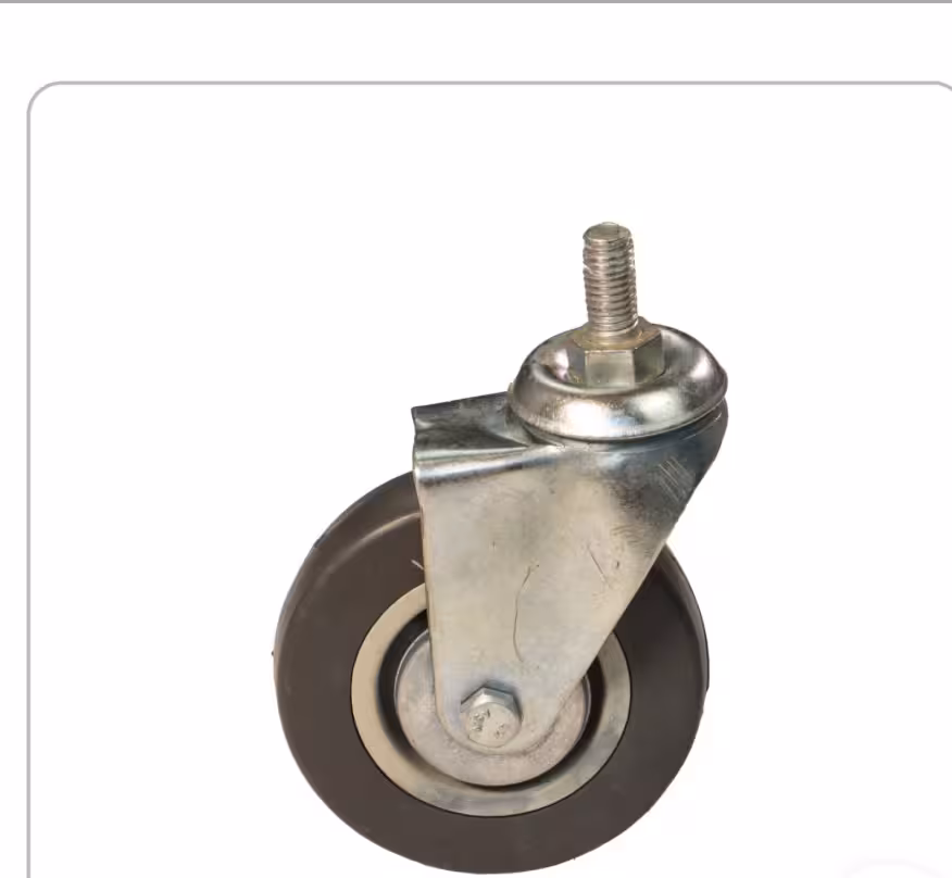 چرخ بیمارستانی پیچی بدون ترمز