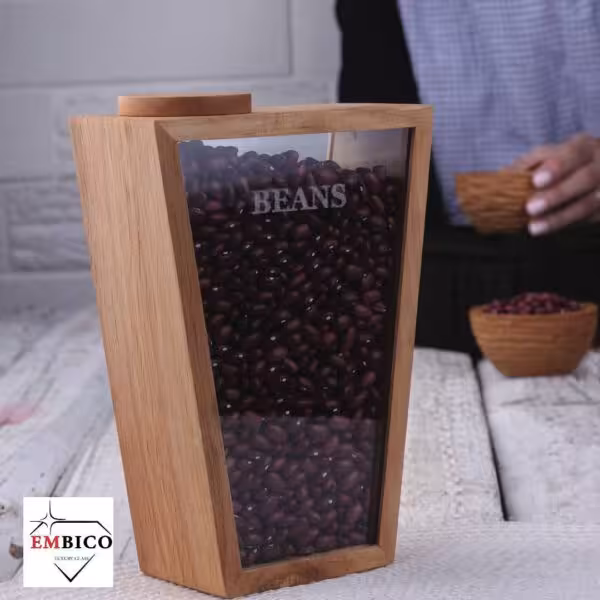 جا حبوباتی چوب شیشه لوزی مونیکا امبیکو EMBICO 4096