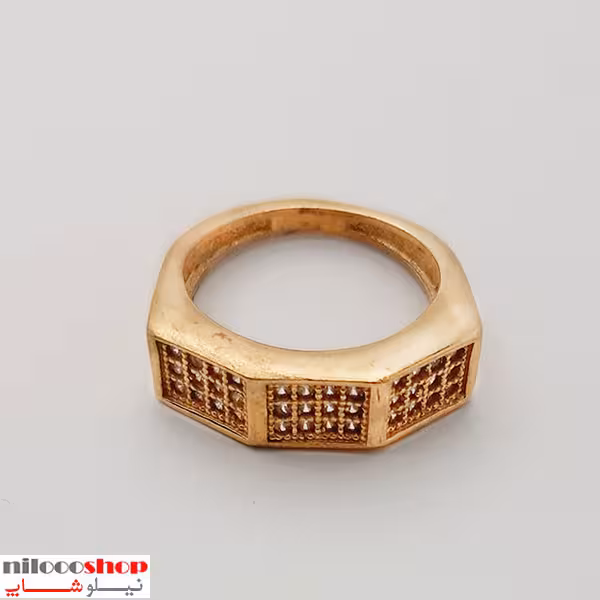 حلقه طلا روس مدل A15