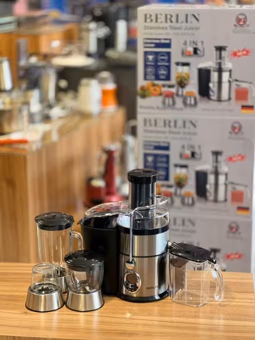 آبمیوه گیر 4 کاره مدل 1300 برلین / BERLIN BE-1300