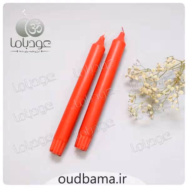 شمع کلیسایی قرمز 20 سانتیمتر