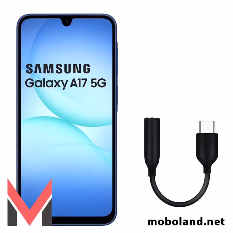 قیمت مبدل تایپ سی به جک صدا سامسونگ Galaxy A17 5G - موبولند