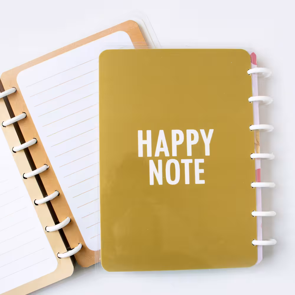 دفتر دکمه ای سدری HAPPY NOTE آبرنگ (ABRANG)