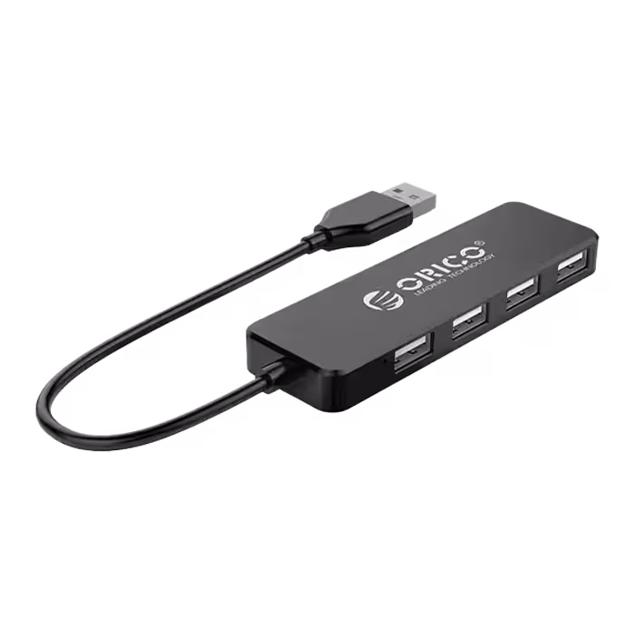 هاب 4 پورت USB 2.0 اوریکو مدل ORICO-FL01-BK-BP